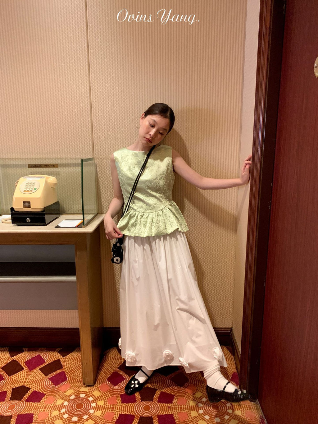 ツイード ノースリーブ トップス