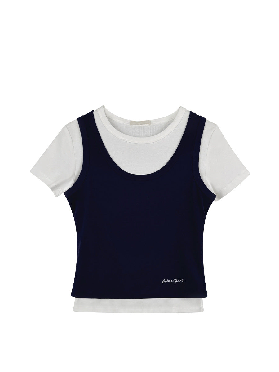 2WAY キャミソール　Tシャツ セット