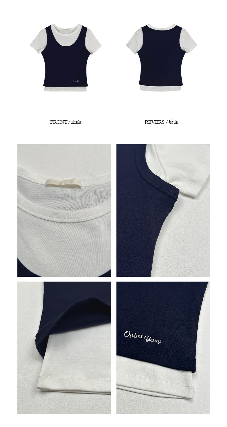 2WAY キャミソール　Tシャツ セット