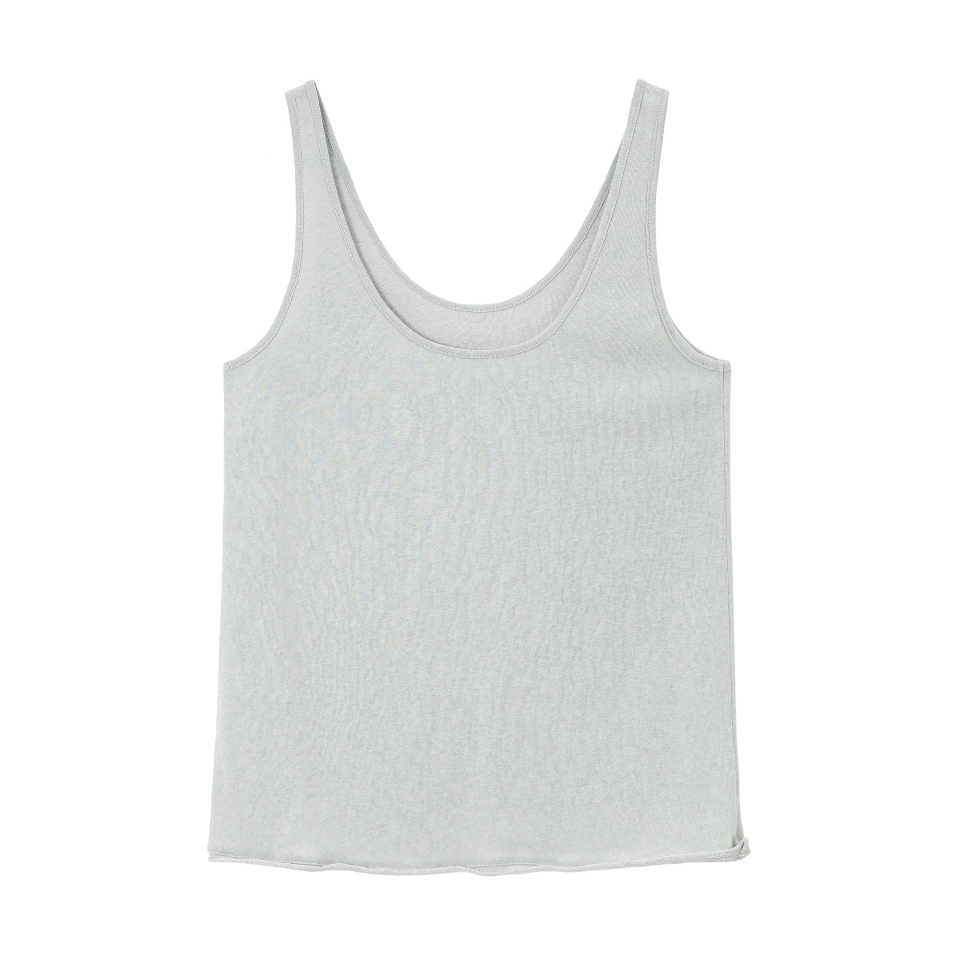 ペーパータッチ Uネック タンクトップ