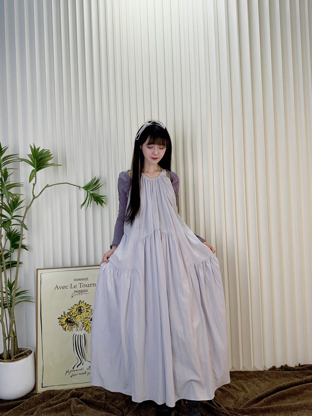 サマー ベーシック Aライン ワンピース